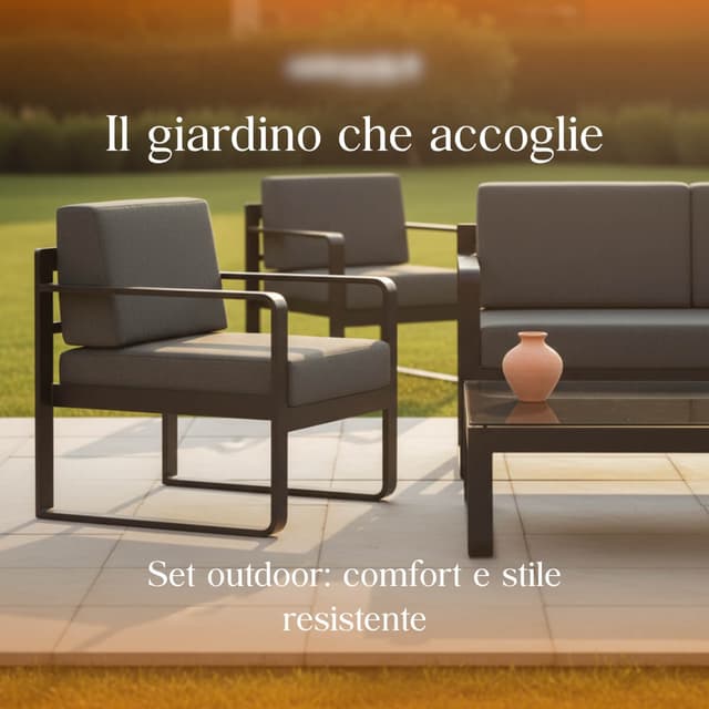 Creatività AI generata da AdvGen — settore Furniture